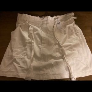 White American Eagle XL Paper Bag Skirt NWT